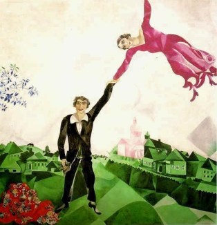 Chagall-la-passeggiata